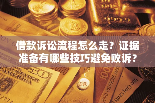 济南借款诉讼流程怎么走？证据准备有哪些技巧避免败诉？