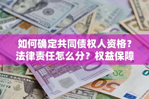 济南如何确定共同债权人资格？法律责任怎么分？权益保障技巧揭秘！