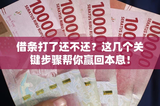 济南借条打了还不还？这几个关键步骤帮你赢回本息！