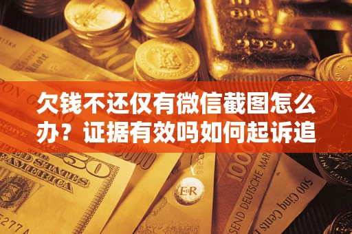 济南欠钱不还仅有微信截图怎么办？证据有效吗如何起诉追回欠款？