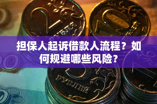 济南担保人起诉借款人流程？如何规避哪些风险？